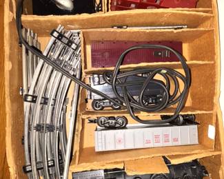 Louis Marx  & Co. Stream Line steam type Electrical Train w/remote control.