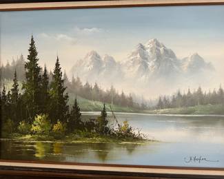 Alps painting