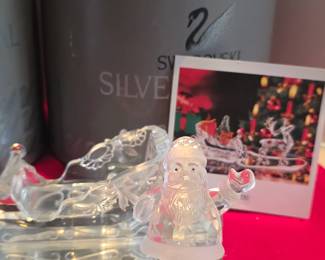 Swarovski Sleigh, Santa & Reindeer