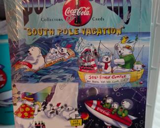 Coca Cola Polar Bears - South Pole Vacation Cards - NIB