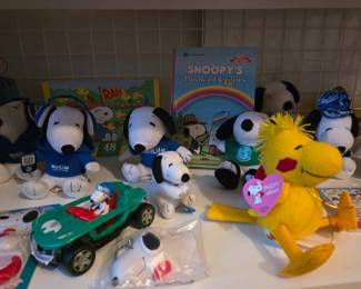 Various Snoopy Collectibles