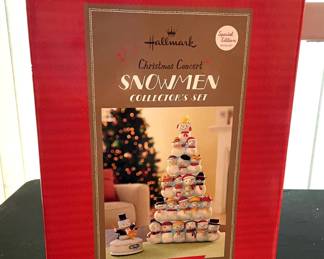 Snowman Christmas Concert Collector Set