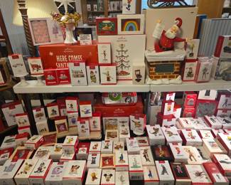 Hundreds of Hallmark Ornaments - 1980's to 2024