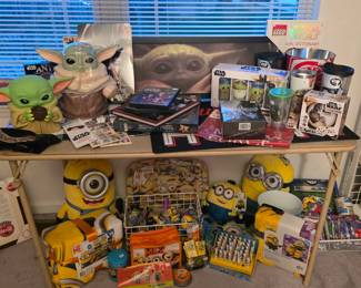 Starwars, Yoda, Minions