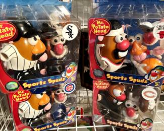 Mr Potato Head Chicago Cubs, Bulls, Bears and White Sox