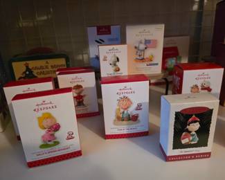 Hallmark Peanuts/Snoopy Ornaments