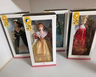 Barbie Dolls of the World 25th Anniversary - 4 different