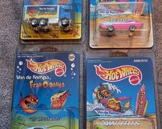 Hotwheels Van de Kamps - set of 4 Rare