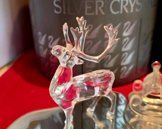 Swarovski Sleigh, Santa & Reindeer