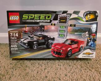 Lego Speed Champions Camaro Drag Race