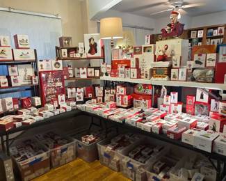 Hundreds of Hallmark Ornaments - 1980's to 2024