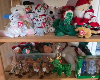 Ty Beanie Buddy's, Beanie Babies, McD Teeny Beanies, Pillow Pals, Collector Club....Oodles and Oodles!! So dang cute!