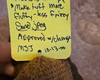 Enesco Precious Moments Tender Tails Prototype