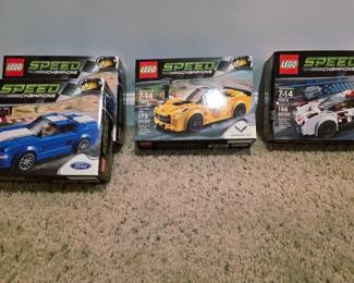 Lego Speed Champions
Ford Mustang GT, Chevy Corvette, Audi