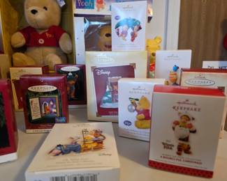 Hallmark Winnie the Pooh ornaments 