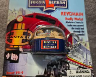 Lionel Train Keychain