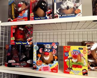 Mr Potato Head Tubby, Superstar, Spider