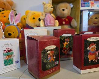 Hallmark Winnie the Pooh ornaments 
