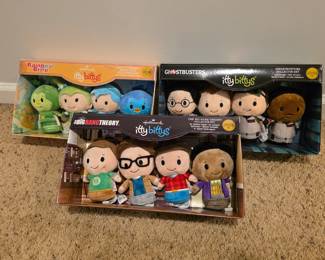 Hallmark Itty Bittys - Rainbow Brite, Ghostbusters, Big Bang Theory
