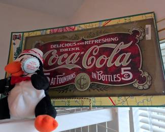 Several Coca Cola Signs