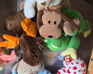 Ty Beanie Buddy's, Beanie Babies, McD Teeny Beanies, Pillow Pals, Collector Club....Oodles and Oodles!! So dang cute!