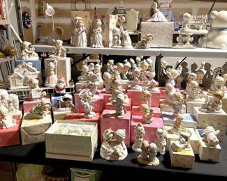 Enesco Precious Moments - Hundreds of them! Most with boxes. Limited, Special, etc.