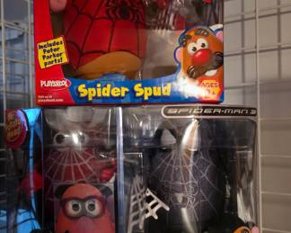 Spiderman Potato Heads