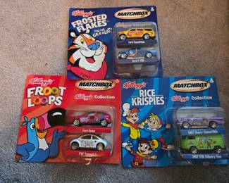Matchbox Cereal sets