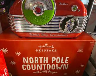 Hallmark North Pole Countdown with MP3 Player