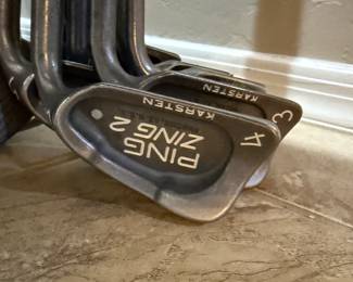 Ping Zing White Dot Iron set