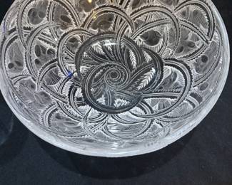 Large Lalique bowl 