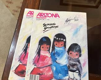 Signed DeGrazia Magazines