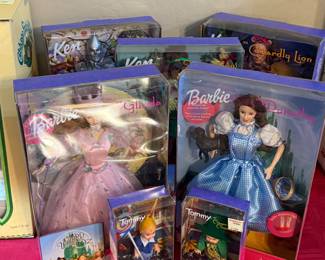 Complete Set of BARBIE Wizard of Oz