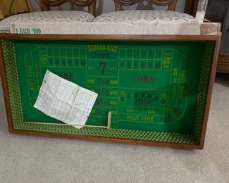 Vintage Nevada poker table top table 