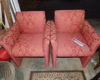 MATCHING UPHOSTED CHAIRS
