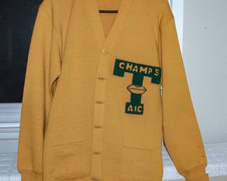 VINTAGE 1950s Letterman's Sweater