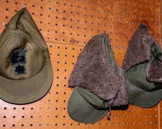 Military Uniforms and Equipment; field packs, map packs, canteens; caps, Gas Mask, MUCH MORE