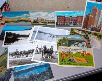 Vintage postcards