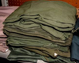 Military Uniforms and Equipment; field packs, map packs, canteens; caps, Gas Mask, MUCH MORE