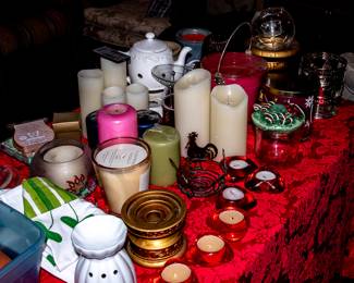 Candles and Decor