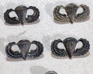Paratrooper PINS - STERLING!