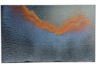 Oil Painting with copper beads  - a painting by artist Steven Auger - Valued at at least $7,000 - asking $2,000 His installations, paintings, and sculptures are in private, corporate, and museum collections internationally, including Yale University, Fitchburg Art Museum, Museum of Northern Arizona, Andrew Lloyd Weber, Malcolm Forbes, CBS Corporation, Panasonic Corp (Japan), The Carnegie Institute of Science, The Santa Fe Institute, Andrea Soros Colombel, among many others.