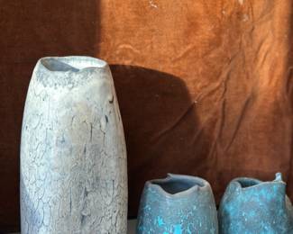 Pots by Kellogg Johnson $300 each - originally more than double that price