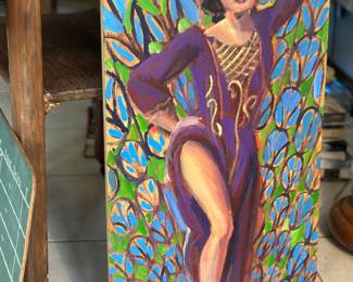 Oil Painting by LA artist $200