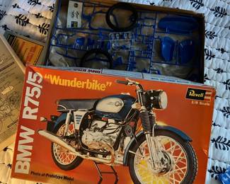 Vintage Revell Motorcycle Model