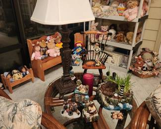 Great selection of dolls and doll furniture