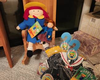 Madeline doll with tags and two doll outfits