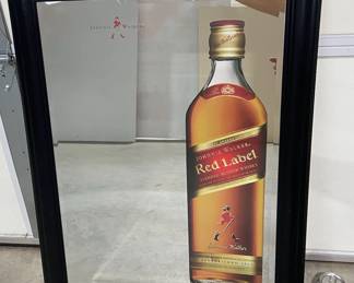 JOHNNIE WALKER RED LABEL  MIRROR