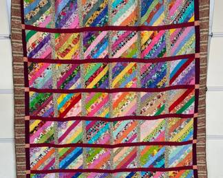 PATCHWORK  QUILT MULTI COLORED 
