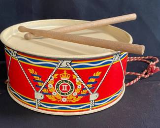CHAD VALLEY REGIMENTAL TINPLATE  DRUM